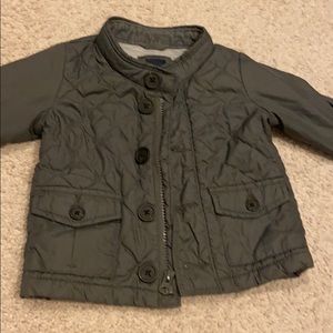 babyGap lightweight puffer jacket (6-12 months)
